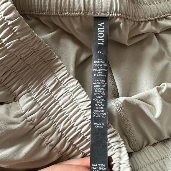 Vuori Villa Jogger Pants Beach Sand Lightweight Athletic Crop Women's Size XXL - Picture 10 of 15